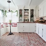 Bringing A Classic Look To Your Kitchen With Red Brick Flooring
