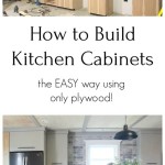 How To Build Your Own Kitchen Cabinets