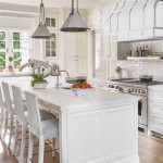 The Beauty Of An All White Kitchen